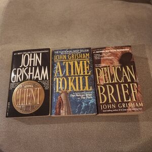 Bundle of 3 John Grisham Paperbacks Books